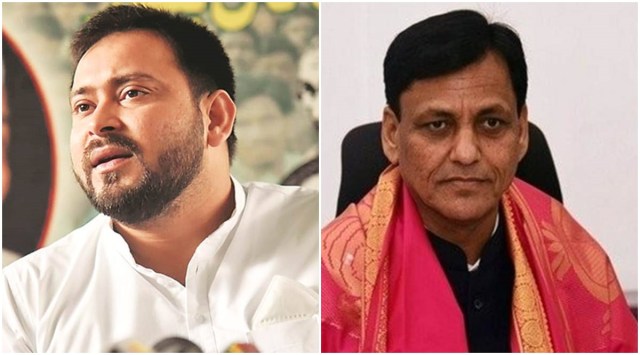 A BJP leader said while several party leaders had criticised Tejashwi for his ‘Murti’ reference, Tejashwi deliberately chose to target Nityanand Rai. (Express File Photo)