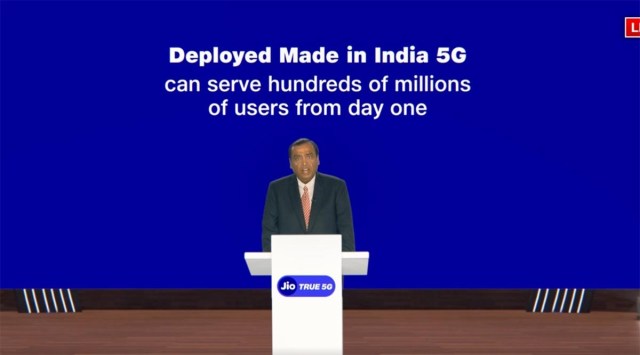 Reliance announced its 5G rollout plans in India on Monday during its 45th annual general meeting (AGM). 