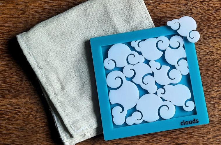 'clouds' mechanical puzzle for adults