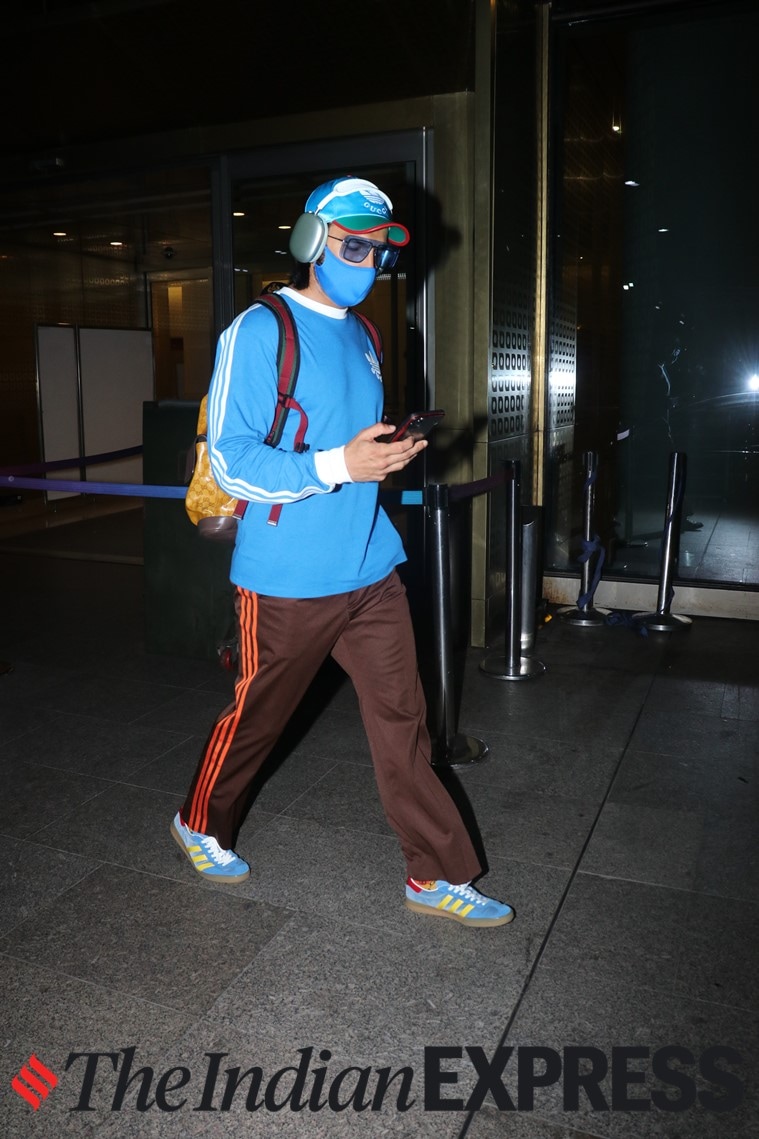 Ranveer Singh, airport looks