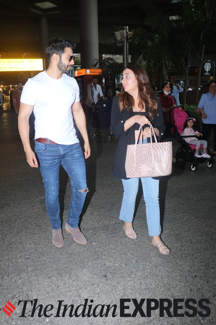 Varun Dhawan, airport fashion