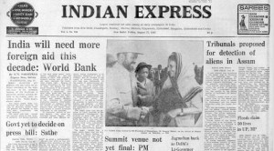 World Bank’s Report, Assam Talks Progress, Black Money, Bhindranwale Flees, Assam, World Bank, World Bank’s annual report, Indian express, Opinion, Editorial
