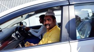 Bihar BJP seeks Nitish apology for entering temple with Muslim minister