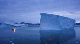 Greenland ice melting
