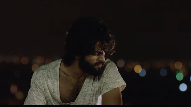 A screenshot from deleted scene from Arjun Reddy
