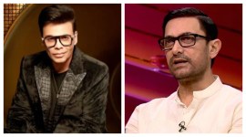 Aamir Khan and Karan Johar