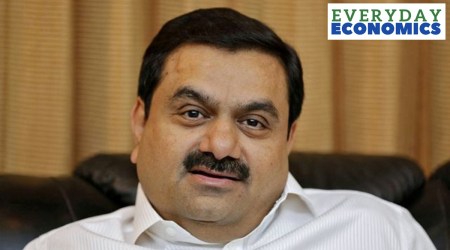 Billionaire Gautam Adani speaks during an interview at his office in Ahmedabad. (Reuters Photo: Amit Dave, File)