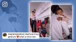 Air India, steward, consoles, crying toddler, flight, Instagram, viral, trending