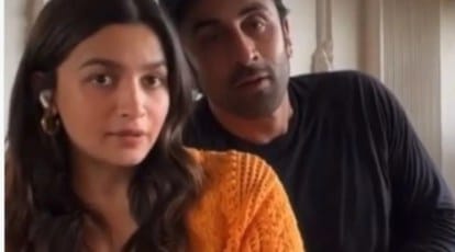 Alia Bhatt Real Husband Sex Video - Ranbir Kapoor says pregnant Alia Bhatt 'has phaeloed', she looks at him in  disbelief. Watch | Bollywood News - The Indian Express