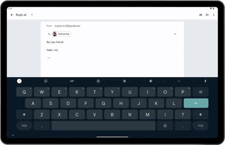 Android 13 enhanced taskbar