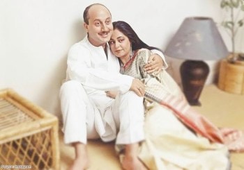 foto del matrimonio di anupam kher