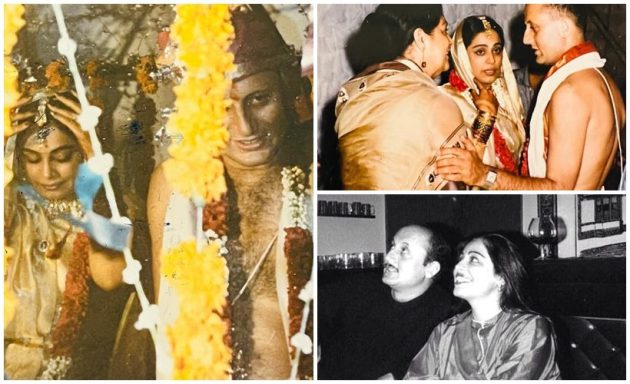 Anupam Kher, Kirron Kher old photos