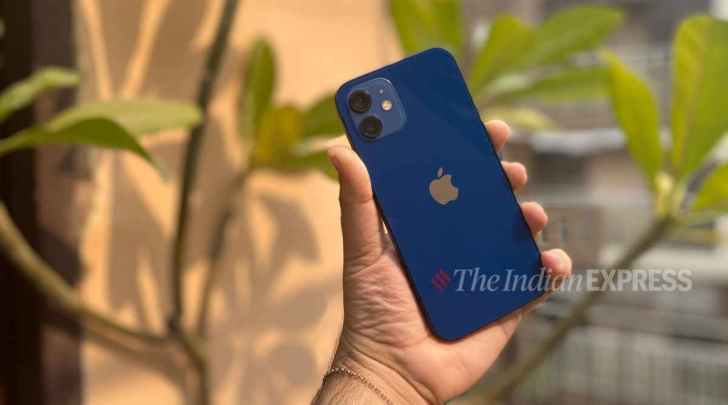 Apple iPhone 12 in blue 