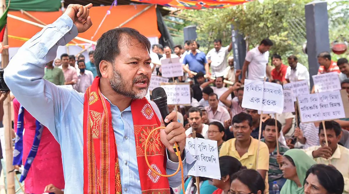 Assam protest, Akhil Gogoi