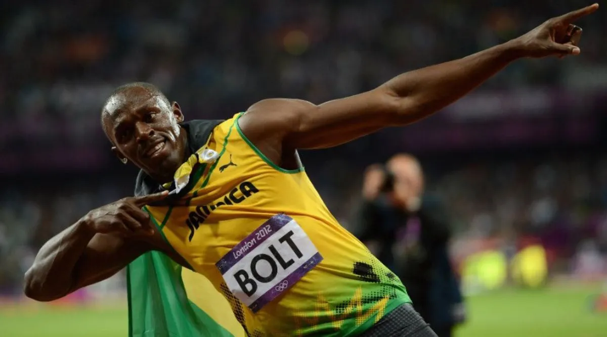 Usain Bolt provides fireworks in Jamaican swan-song