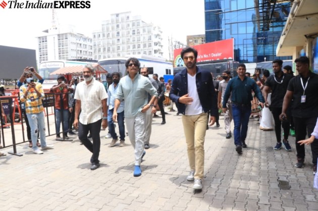 Brahmastra Ranbir Kapoor, Nagarjuna, and SS Rajamouli