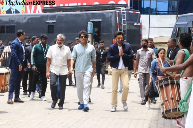 Brahmastra Ranbir Kapoor, Nagarjuna, and SS Rajamouli