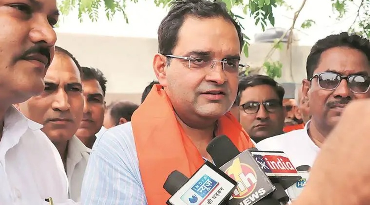 Hisar MP Brijendra Singh. (File)