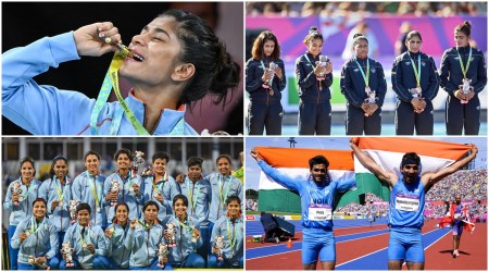 Glimpses from Commonwealth Games Day 10.