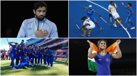 Glimpses from CWG Day 9.