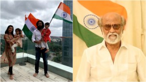 Celebrities from the south wish Independence Day (Image: Twitter/ Rajinikanth and Yash)