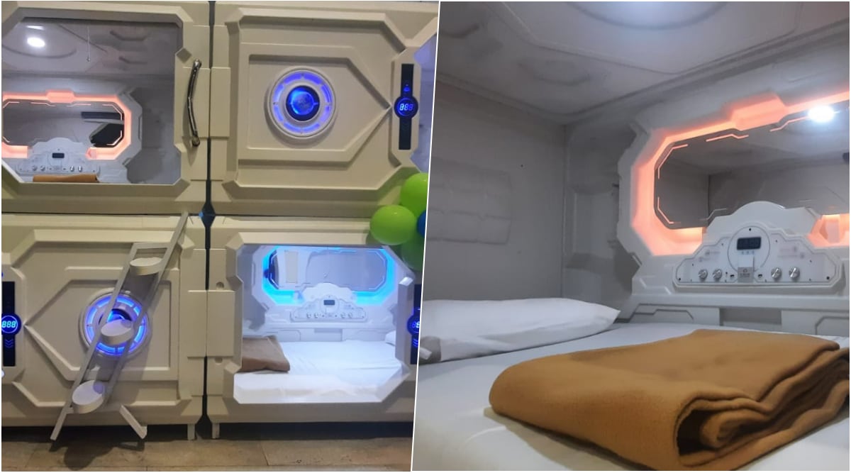 Catch some sleep on the go Sleeping pod facility inaugurated at