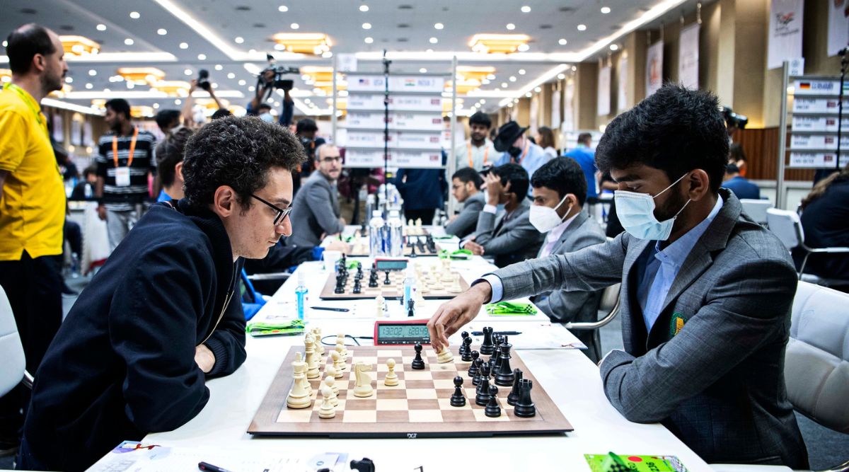 Gukesh crushes Caruana, Raunak subdues Perez as India overpower USA 3-1 at Chess  Olympiad