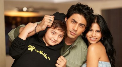 Suhana Khan- Aaryan Khan- Abram Khan