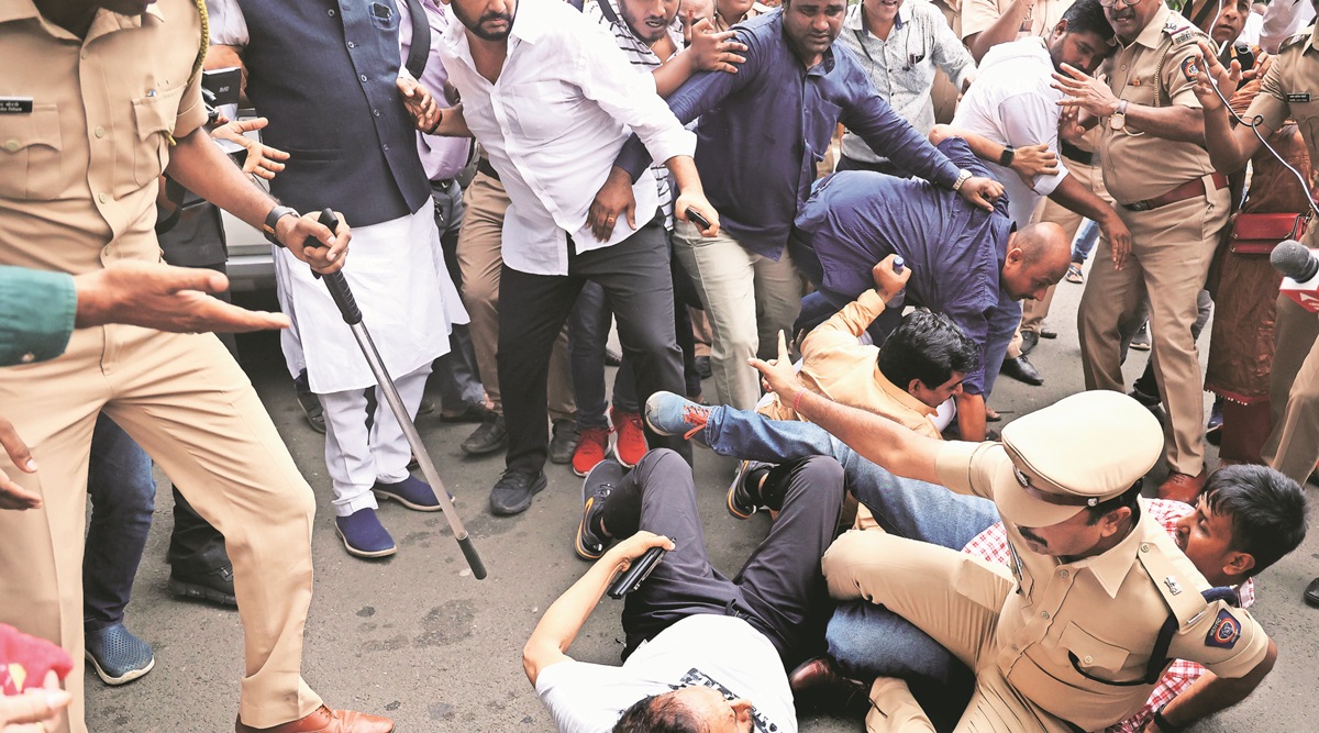 Mumbai, Congress, Protests