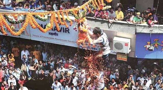 The quarrel took place over snacks for a Dahi Handi festival celebration in Pune. (Express File Photo)