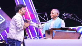 DSP with Ilaiyaraaja (Twitter/ Devi Sri Prasad)