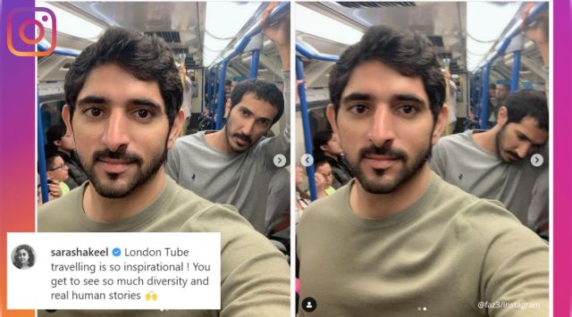 Crown Prince of Dubai, Sheikh Hamdan bin Mohammed Al Maktoum, London Underground, travel, passengers
