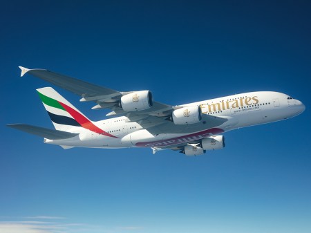 A380, world largest commercial airplane to fly between Dubai and Bengaluru (Image: Representational Twitter/@emirates)