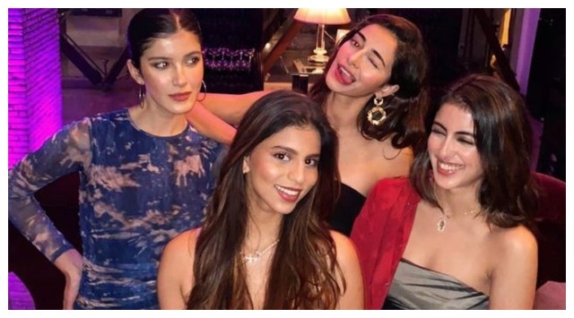 Shanaya Kapoor, Ananya Panday, Suhana Khan