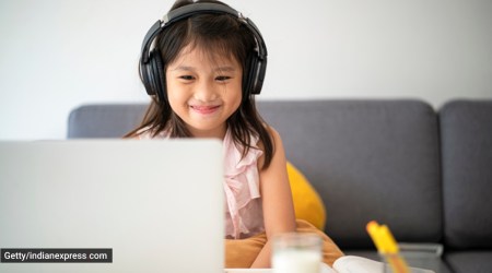 online learning, online learning in the pandemic, online learning in Covid-19, online classes, children online learning, children online classes, learning, parenting, indian express news