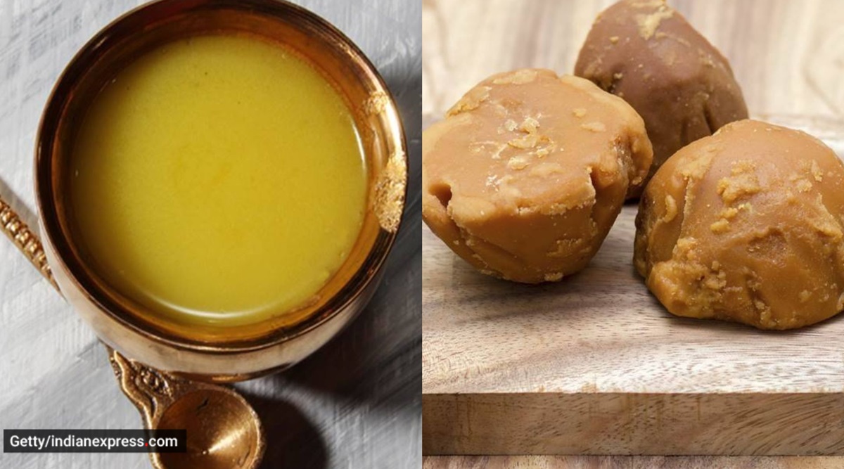 Ghee and jaggery, weight gain