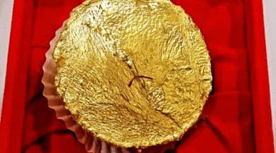This Agra shop is selling gold-plated ghevar at Rs 25,000 per kg ...