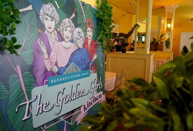 golden girl restaurant, sitcom, food pop up
