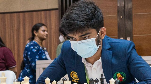 The 16-year-old Indian appeared to have gained the advantage when he took a 1.5-0.5 lead(FILE)