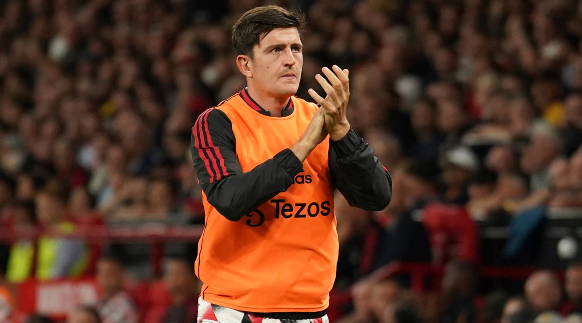 Harry Maguire reacts to being dropped as Man United captain