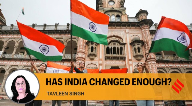 Tavleen Singh writes: The truth is that the lives of ordinary Indians have not really improved. They will not improve unless there is enough economic growth for millions of jobs to get created. (PTI)