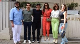 Hrithik Roshan-Sussanne Khan Sonali Bendre, Gayatri Joshi with family photos