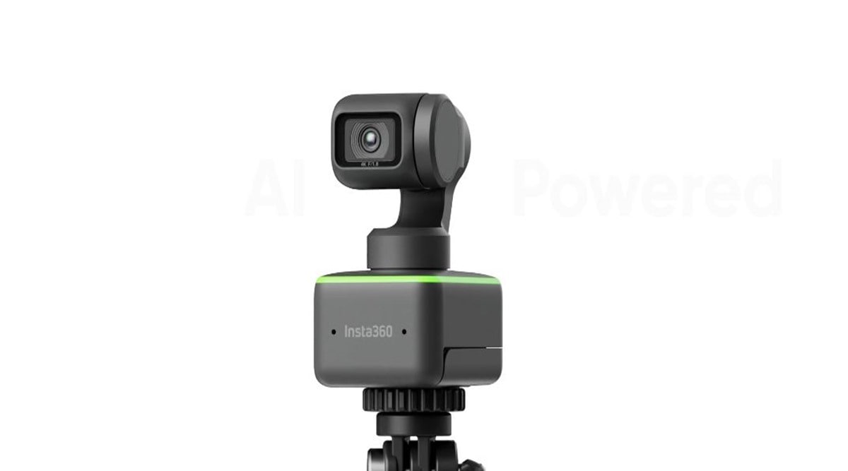 Insta360's Link is 4K webcam that uses AI to keep you in focus at all times  | Technology News - The Indian Express