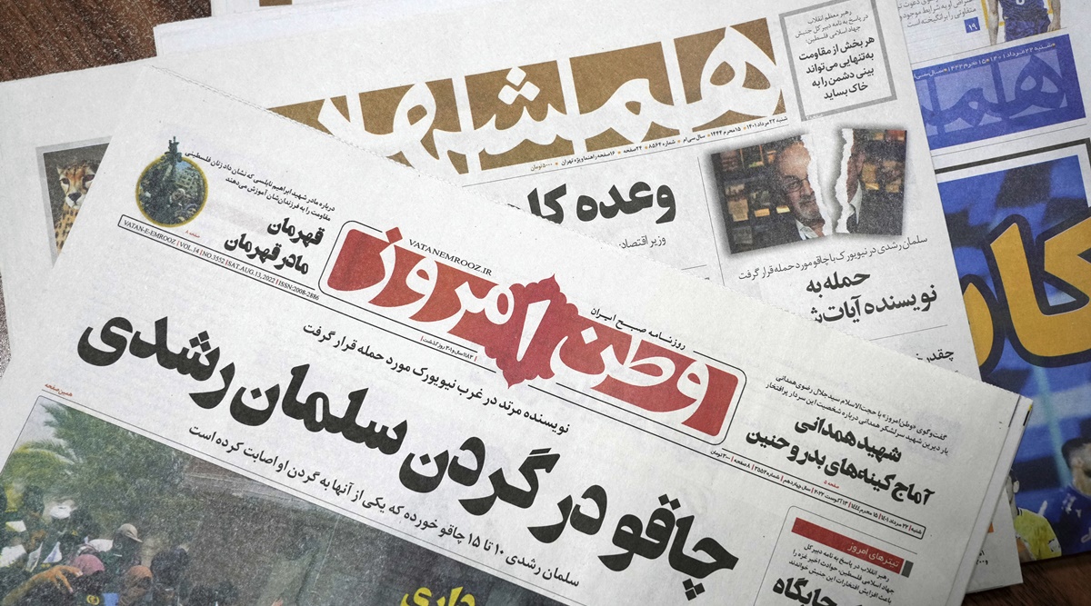 Iran US Salman Rushdie Assault