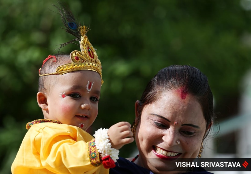Little Indian Boy Posing Shri Krishna Stock Photo 469965221 | Shutterstock