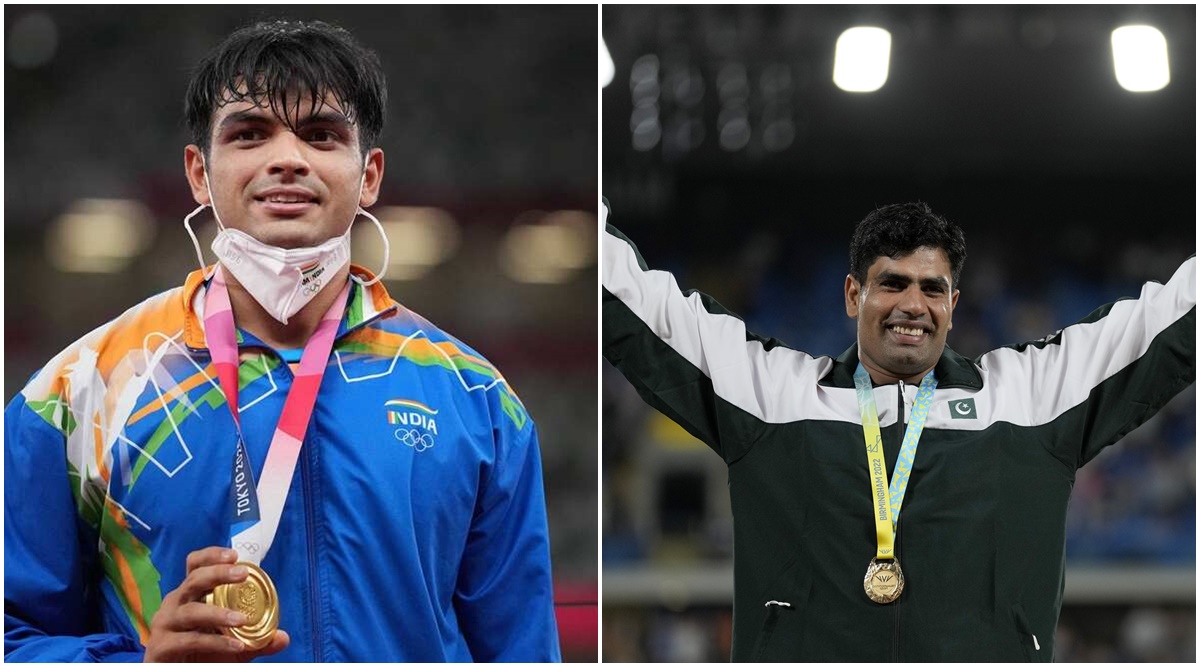 Neeraj Chopra congratulates friend Arshad Nadeem after recordbreaking