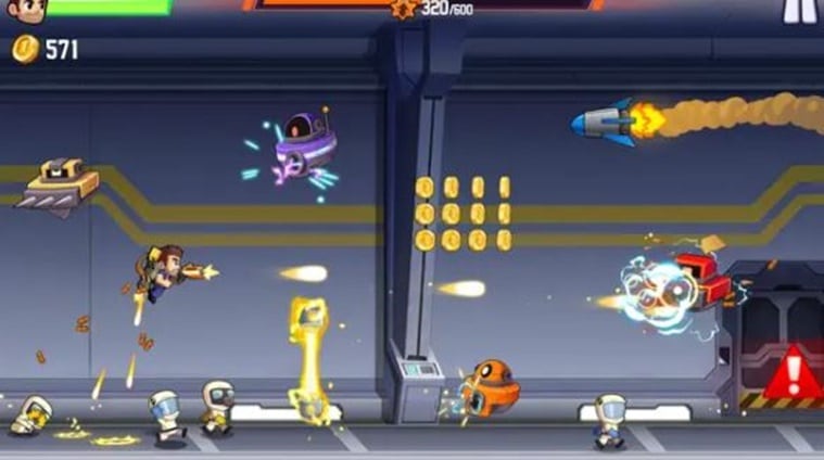 Jugabilidad de Jetpack Joyride 2