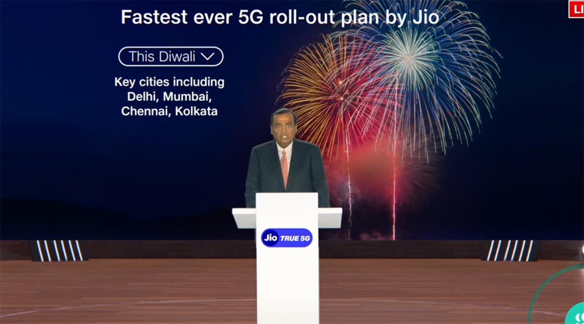 Reliance AGM 2022 Highlights: Jio 5G rollout starts by Diwali, JioMart partnership with WhatsApp