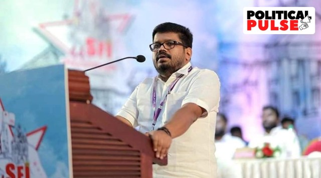 Ragesh hails from the CPI(M) citadel of Kannur and rose up the party ranks as a close confidant of current Chief Minister Pinarayi Vijayan. (Image: Facebook @kkrageshofficial)
