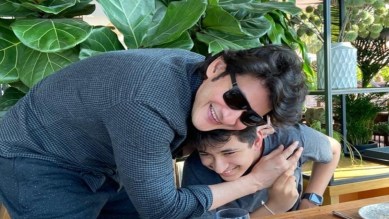 Mahesh Babu with son Gautam Ghattamaneni